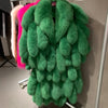 GO BALLISTIC YA Fox Fur Coat 2023 Winter New Natural Fur Clothing Fur Outwear 7337