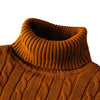 Neuer Rollkragenpullover Herren Freizeit Rollkragen Strickpullover Warm Halten Herren Pullover Wollpullover