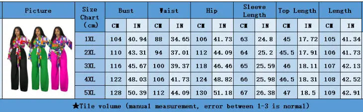 Wmstar Plus Size Two Piece Sets Wholesale Long Sleeve Print Top and Wide Leg Pants Matching Suit Fall Clothing Dropshopping