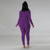 pants sets suits for women 2022 office outfits women suits lady set pants long sleeve  two piece outfit 2022 clothes for woman