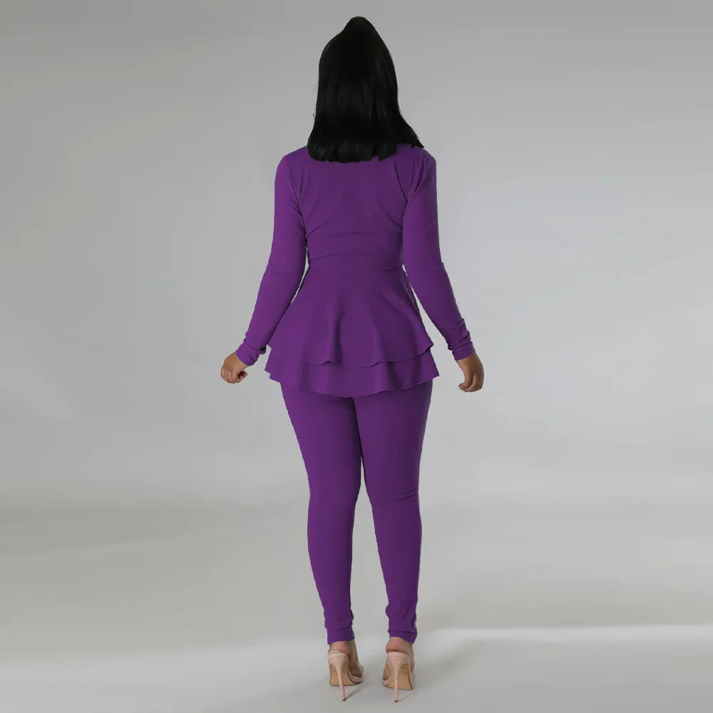 pants sets suits for women 2022 office outfits women suits lady set pants long sleeve  two piece outfit 2022 clothes for woman