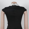 Ladies Streetwear Sleeveless Bodycon Dress 2024 Summer Autumn Women Mini Dresses Women Sweatshirts White Black Dress Clothing