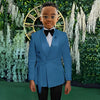 Boys Yellow Jacket 2 Piece Set Wedding Kids Blazer Pants Double Breasted Design Custom 2-16 Years Old Slim Fit Boys Suit