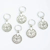 5-50 Pcs/set Opening Silver Hair Ring Hip-hop Hair Braid Charm Dreadlock Beads Clips Cuffs Rings Jewelry Dreadlocks Accessories