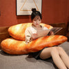 French Bread Pillow Plush Stuffed Printing Images Food Plushie Peluche Party Prop Decor Sleeping Companion Kits Gift Room Decor
