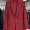 Candy Color Blazer Women Clothing Trends Long Sleeves Blazers Chic Office Ladies Jackets Luxury High-end Coat Vestido Outerwear