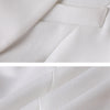 New Spring Autumn Green White Women Slim Blazer Long Sleeve Single Breasted Office Ladies Business Work Wear Formal Jacket Coat