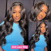 HD Transparent 13x4 13x6 Body Wave Lace Front Wig Pre Plucked 360 Lace Frontal Wig Human Hair Wigs For Women 5x5 Wig 200 Density