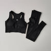 2er-Set Sport-BH für Damen, professionelles Fitness-Tanktop, stoßfester Lauf-Leggings-Yoga-Anzug, schöner Rücken-BH-Bekleidung