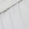 Sexy Two 2 Piece Sets Night Club Outfits for Women White Lace See Through Sleeveless Strapless Top and Ruffles Long Skirts Suit
