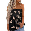 2022 Women Sexy Tube Top Summer Women Casual Tank Crop Tops Solid Color Elastic Design Backless Breathable Strapless Tops