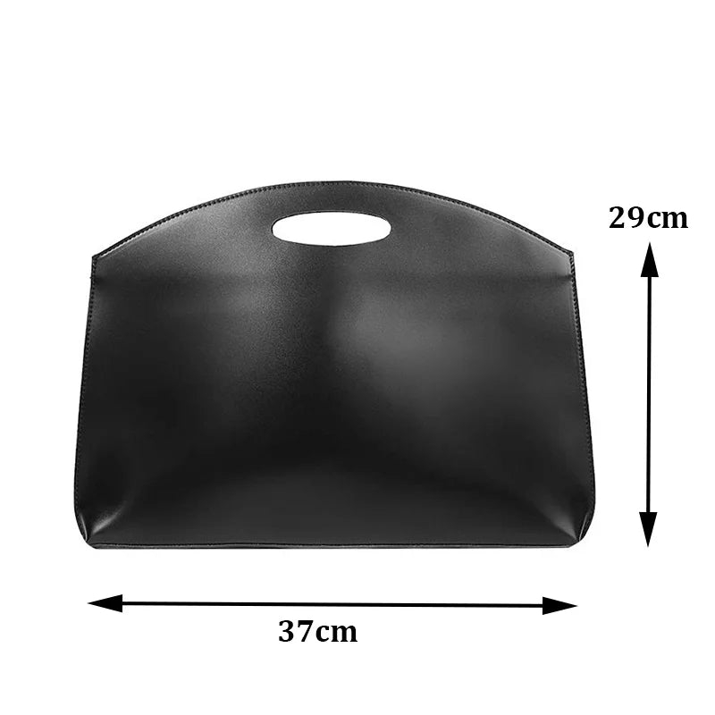 Damenhandtasche, neue Aktentasche mit großem Fassungsvermögen, modische, vielseitige Pendler-Tasche, Leder-Aktentasche, Umschlag-Clutch-Tasche