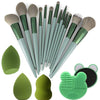 13pcs Makeup Brush Brushes Set Cosmetic Makeup Sponge Makeup Brush Cleaning Box Beauty Tool Eyeshadow Blush Professional Brushes