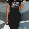 Women's Summer Short Sleeved Sexy Dress