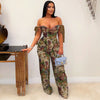 Two Pieces Women Pant Sets Print Matching Set Drawstring Pockets Sleeveless Top Elastic Waist Pants Slim Fit Casual 2026 Spring
