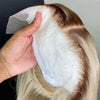 13x4  613 Blonde BOB Ombre Lace Fornt Wig Short Straight Bob Braizilian Human Hair Wigs  Transparent Lace Frontal Wig Preplucked