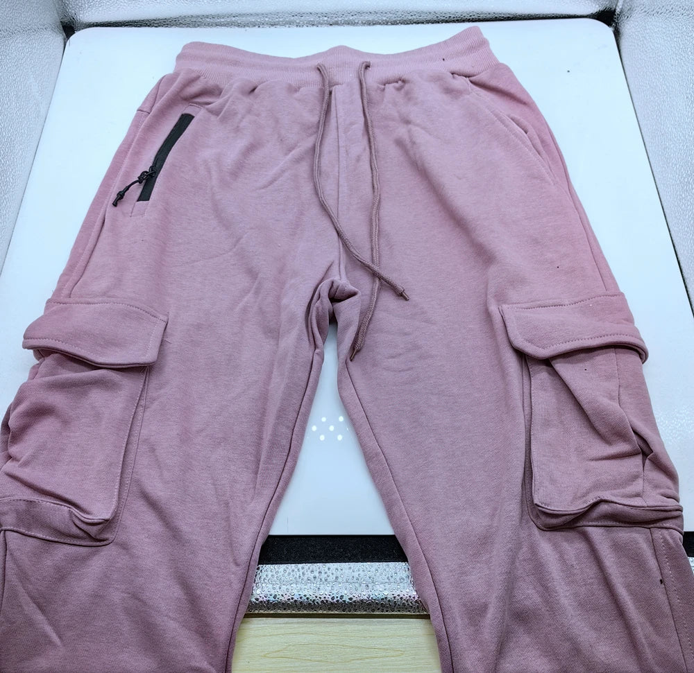 Men's Thick Cotton Training Sets Hoodie Casual Sports Pullover Hooded 2-piece Top with Pants Sweatshirts Gym Running Tracksuits
