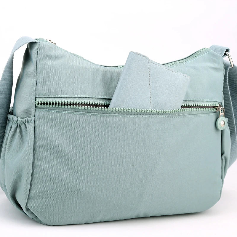 Shoulder Bag Crossbody Bag for Women Messenger Bags Waterproof Nylon Ladies Handbag