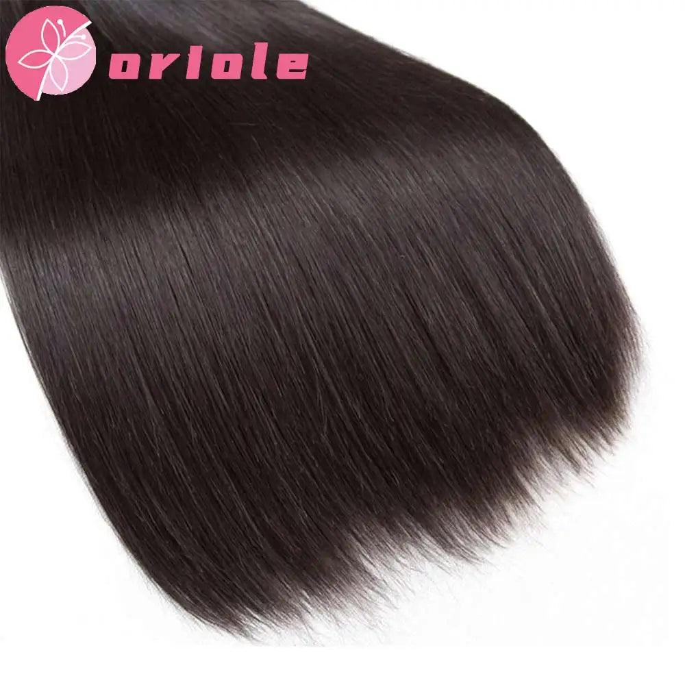 15A Peruvian Straight Hair Bundles Natural Straight Human Hair Bundles  8-32 Inch Remy Human Hair Extensions For Black Women