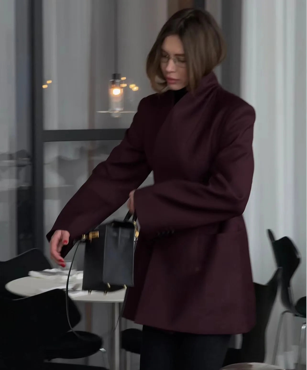 Women's Clothing Luxury Brand Design High-end Blazers Jacket Office Lady Suit Coats White Black Blazer Long-sleeved Top Jacket