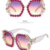 Stilvolle Diamant Blingbling Sonnenbrillen für Herren Damen mit Biene 2022 Luxusmarken Designer Strass Sexy SonnenbrillenDamen