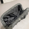 Shiny Rhinestones Handmade Evening Clutch Bags New Folds Purses and Handbags Luxury Designer Wedding Party High Quality