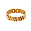 E.B.belle Tarnish Free Stainless Steel Gold Plated Detachable Wristbands Bracelets Bangles For Women Men Gold Wrap Bracelets