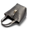 Retro Classic Women's Fashion Handbags Pure Color Design Metal Lock Buckle Accessories Ladies Shoulder Bags Minimalist Versatile