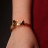 Custom Name Bangle for Women Stainles Steel Open Bracelets Girl Jewelry Personalised Double Name Couple Bracelet Christmas Gifts
