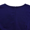 2024 summer new short sleeve V-neck waist solid color Tunle pencil skirt dress