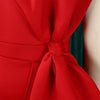Elegante Kleider für Damen, One Shoulder, ärmellos, Rüschen, Meerjungfrauen-Schnitt, bodenlang, luxuriös, für Geburtstagsfeiern, Dinner, Vestidos Mujer Kleid