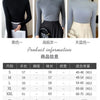 Damen Rollkragen-Basics Kaschmirpullover Herbst Winter Pullover 100% Merinowolle Strickwaren Damen Weicher schmaler Strick Neuer Top