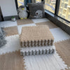 Eva-Schaumstoff-Puzzle-Teppich, weiche Plüsch-Kindermatte, Babyspielzeug, Baby-Spielmatte im Kinderzimmer, warmhaltende Spielmatte