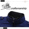 mens cargo jackets New Fashion bomber jacket mens wear simple British style Warm Windproof Jacket and coat baseball jacket male