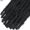 14 12 inch Butterfly Faux Locs Crochet Hair Braids Pre looped Distressed Goddess Butterfly Soft Locs Crochets Braids Cheveux Lok