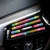 10 Stücke Diamant Auto Klimaanlage Outlet Streifen Bohrer U Form Strass Clip Dekoration Glänzende Kristall Trim Streifen Auto Zubehör