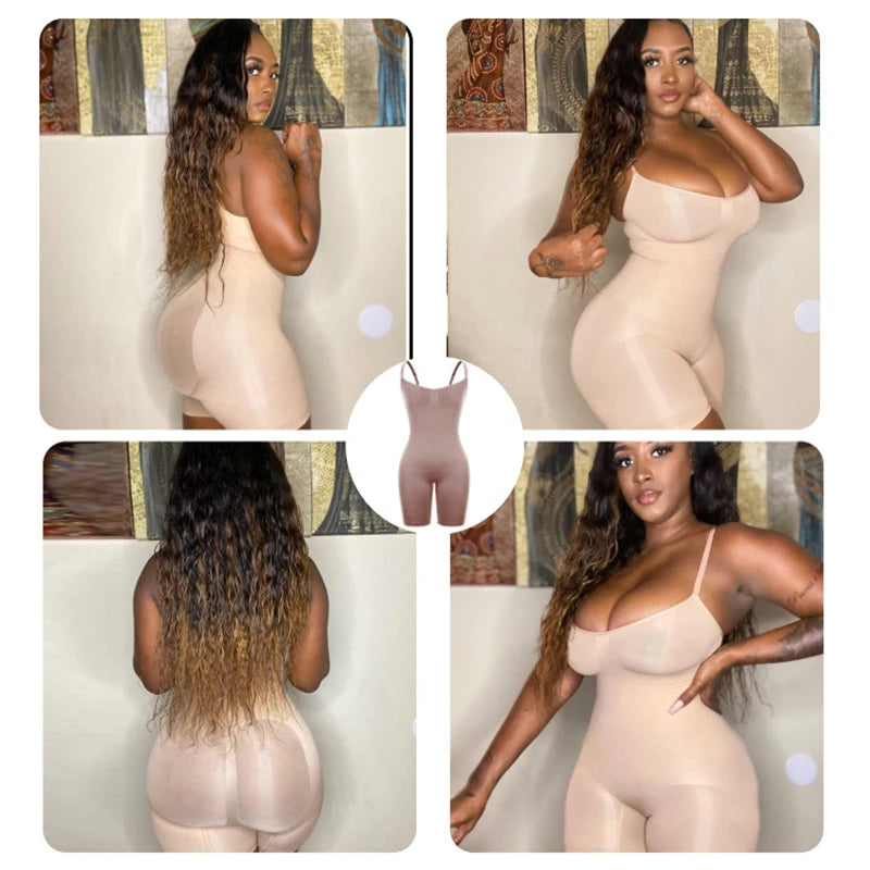 AfruliA Fajas Colombianas Bodysuits Shapewear Seamless Waist Trainer Body Shapers Women Tummy Control Panties Butt Lifter Corset