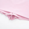 HH Women Pink 2 Piece Set Sexy V-Neck Sleeveless Backless Suspender Zipper Top+High Waist Back Pocket Mini Skirts Shorts Y2K