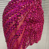 Show Dress Costumes Women Rose Sequins Rhinestones Breast Cups Mesh Bodycon Mini Evening Club Party Birthday Dress Shoot