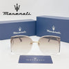 MASERATI Luxury Sunglasses Nylon Sunglasses UV400 Sunglasses for Driving Cycling Beach Outdoor for Men Women Trendy Design