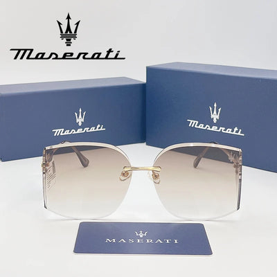 MASERATI Luxury Sunglasses Nylon Sunglasses UV400 Sunglasses for Driving Cycling Beach Outdoor for Men Women Trendy Design