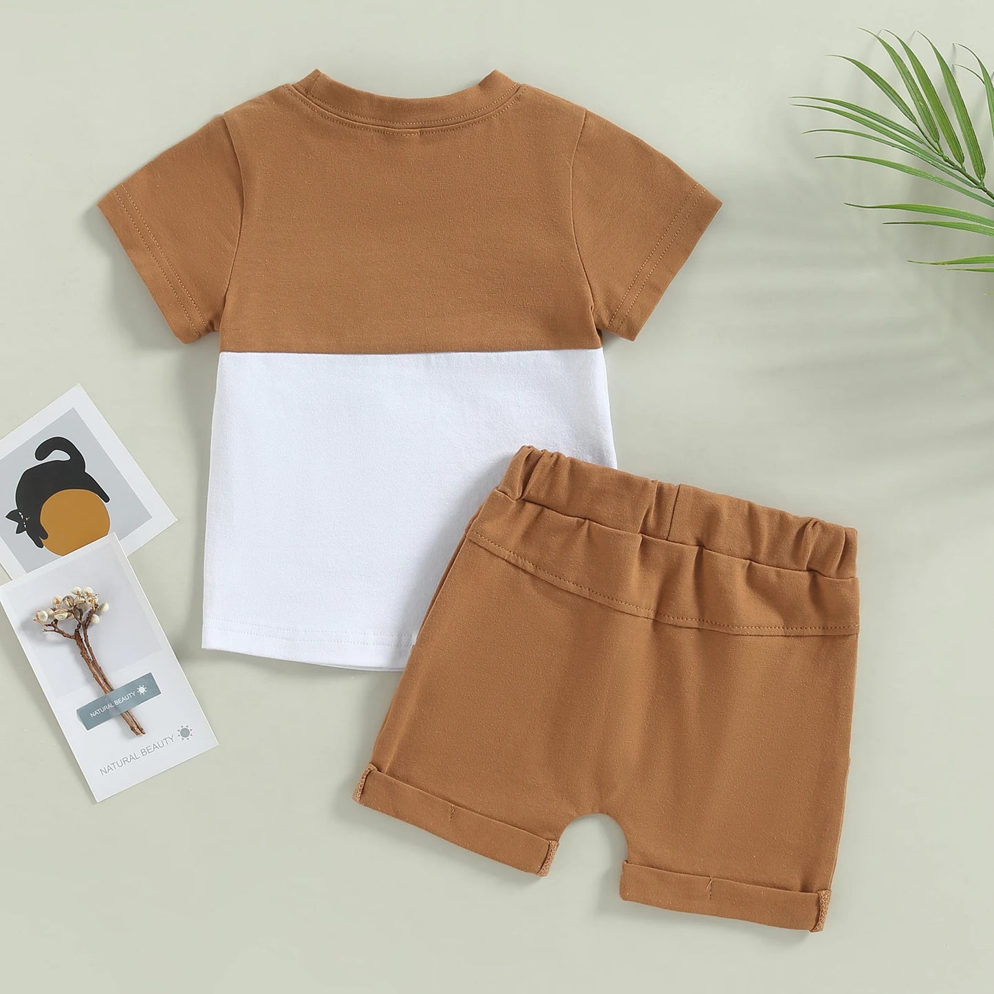 ma&baby 0-3Y Toddler Infant Baby Boy Girl Clothes Sets Casual Short Sleeve T-shirt Tops Shorts Summer Outfits Clothing