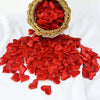 100/200 Stück künstliche Liebe Herz Blütenblätter Valentinstag Hochzeit Party Konfetti Blütenblätter Schwamm Satin Stoff Tisch Bett Dekorationen