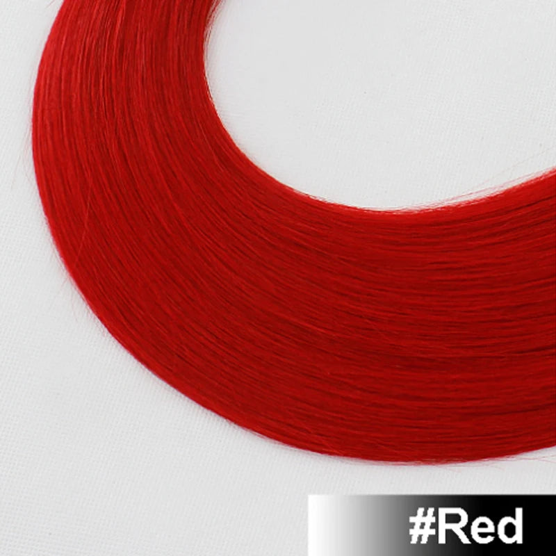Remy Straight Tape In Hair Extensions Brown 14-30inch Invisible Blonde Virgin Skin Weft PU Human Hair Extension For Women
