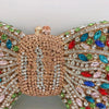 Newest Rhinestone Green/Black Clutch Purse Bow Luxury Diamond Women Red Evening Clutches Bags Wedding Bridal Bag Stones Handbags