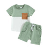 ma&baby 0-3Y Toddler Infant Baby Boy Girl Clothes Sets Casual Short Sleeve T-shirt Tops Shorts Summer Outfits Clothing