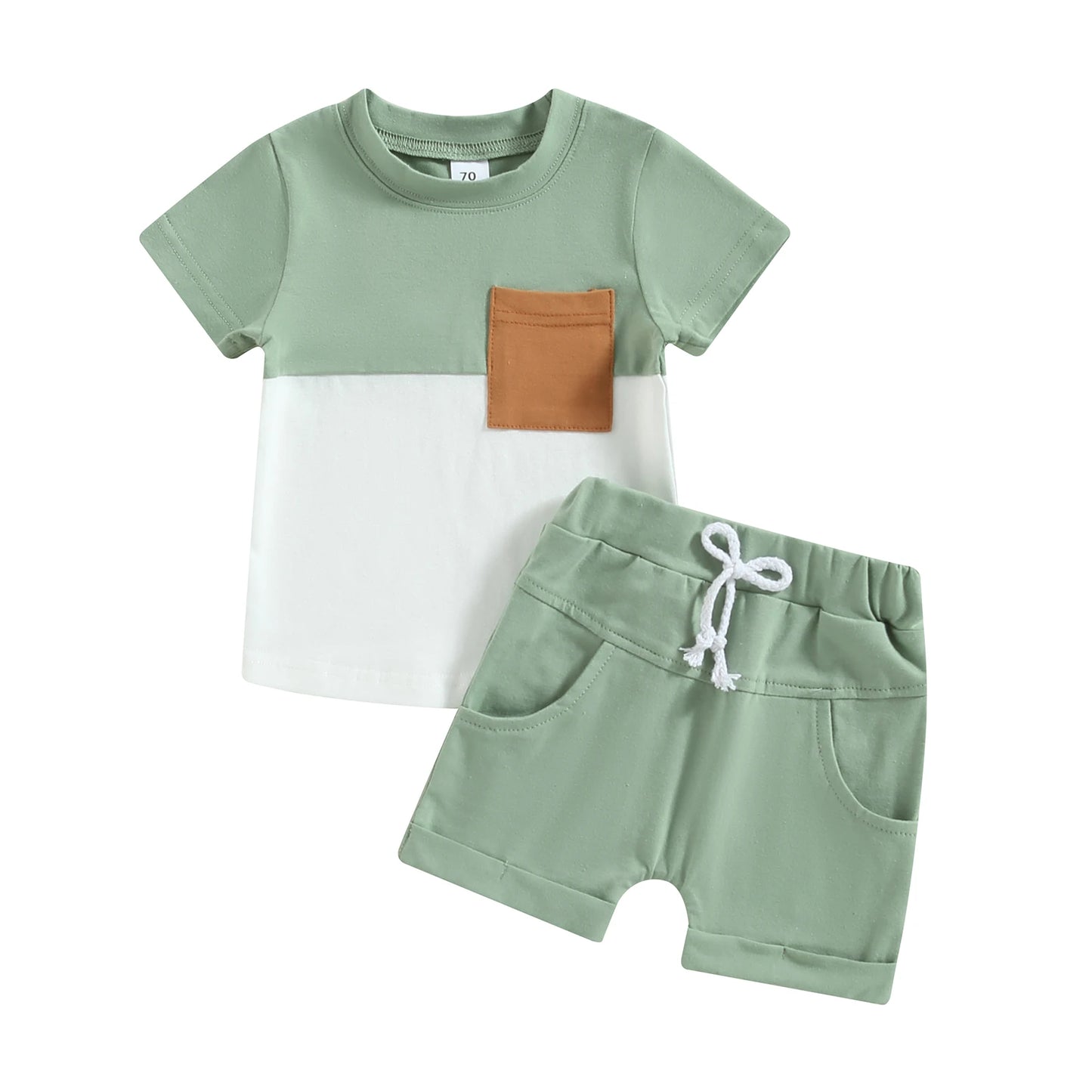 ma&baby 0-3Y Toddler Infant Baby Boy Girl Clothes Sets Casual Short Sleeve T-shirt Tops Shorts Summer Outfits Clothing