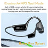 Knochenschallkopfhörer Bluetooth 5.4 Kabellose Ohrhörer IPX8 Wasserdicht für Schwimmsportler Unterstützt MP3-Player mit 32 GB RAM
