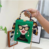 Evening Bags for Women 2024 New Fashionable Leather Shoulder Bag Woman Hard High Quality Hip Hop Party Luxury Designer Handbag