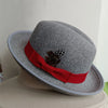 the Derby Hat bowler hat  Fedora for Women and Men Party Hat Men Hat for Winter Elastic Band Felt Hat Jazz Church Hat Wholesale